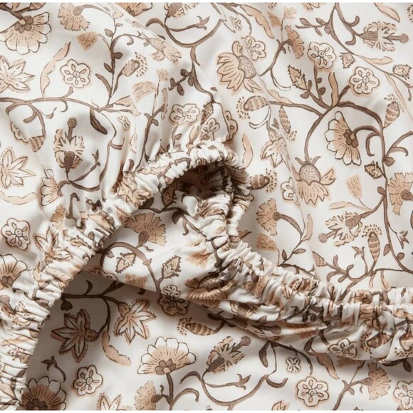 Twin/Twin XL 400TC Performance Sheet Set Cool Floral - Threshold - NEW - Picture 4 of 6